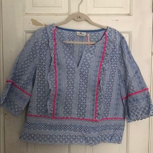 NWT Vineyard Vines eyelet top - XL